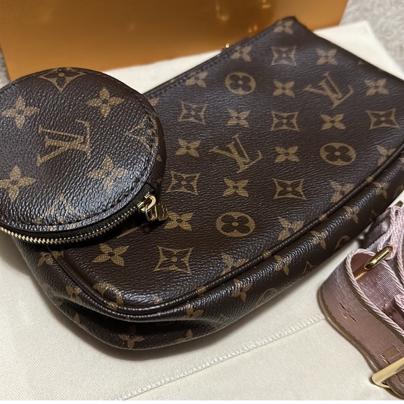 100% Authentic Louis Vuitton Multi Pochette, full set - Picture 12 of 13